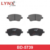 Колодки тормозные RENAULT Duster/Fluence/LADA LYNX AUTO передние дисковые